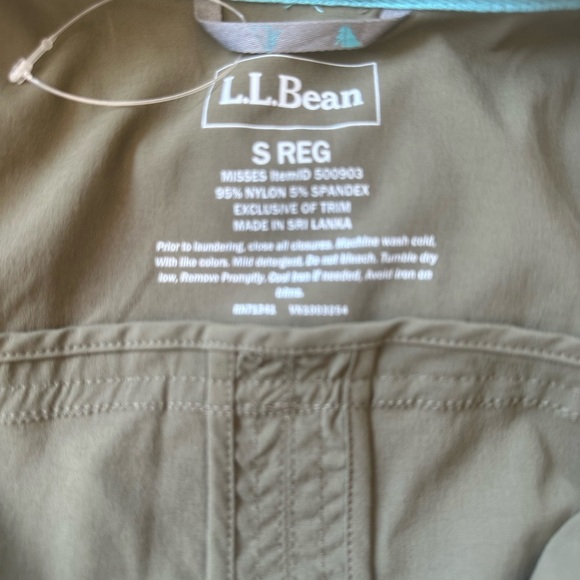 L.L. Bean Women's Olive Green Performance Utility Vest Sleeveless Sz S - Picture 5 of 10